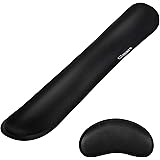 Gimars Handgelenkauflage für Tastatur und Maus Handballenauflage mit Memory-Schaum ergonomisch zur Entlastung des Handgelenks