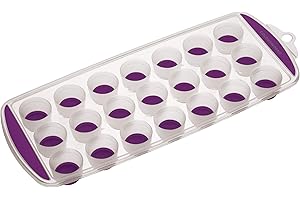 COLOURWORKS Bac à Glaçons Escamotable - Violet