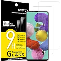 NEW'C 2 Stück, Schutzfolie Panzerglas für Samsung Galaxy A51, Frei von Kratzern, 9H Härte, HD Displayschutzfolie, 0.33mm…