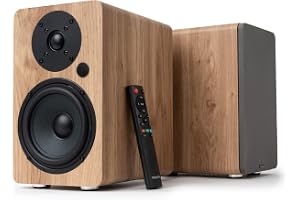 VULKKANO A5 ARC MKII TV-Högtalare med Bluetooth och HDMI ARC | 5,25-tums woofer, 100W, fjärrkontroll, Bluetooth 5.0, HDMI ARC