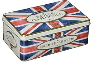 New English Teas Union Jack, bustina di tè inglese, confezione regalo (Totale 100 bustine di tè)