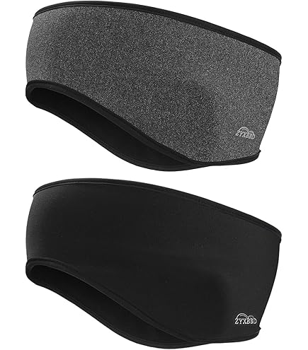 Cache Oreille Homme Bandeaux Polaires - Lot De 2 Pour Sport Hiver Hommes Et Femmes Bandeau Polaire Decathlon