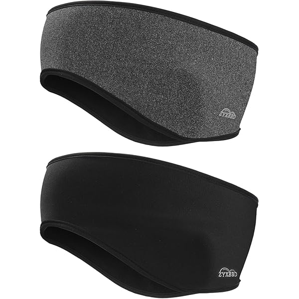 Lot De 3 Bandeaux D'hiver Pour Femme - Noir - Bandeau De