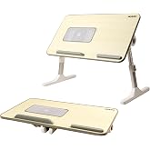 AGARO Laptop Table with 1800 RPM USB Cooling Fans, Heig...