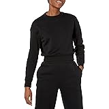 Amazon Essentials Felpa Corta con Spalle scivolate (Disponibile in Taglie Forti) Donna
