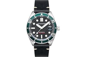 Spinnaker Croft Mid Size Orologio da uomo automatico da 40 mm con cinturino in pelle o acciaio inossidabile SP-5100