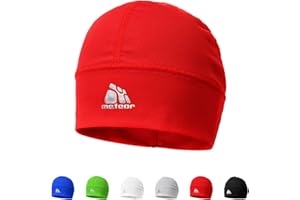 meteor Mütze unter Helm Ghost Mütze Herren mit Silberionen eingeträufelt - Winddicht Skull Cap Mütze Fahrrad Helm Kopfbedeckung- Joggen Skifahren helmmütze Snowboard Joggen Damen Unterziermütze