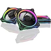 ASUS PRIME MR120 COOLER CASE RADIATOR FAN ARGB 120MM BLACK 3IN1
