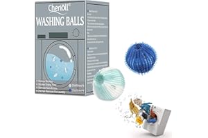 Cherioll Palline Per Lavatrice, Palla Per Bucato, 12 Pezzi Sfere Per Bucato, Acchiappa Peli Per Lavatrice, Palline Da Bucato Riutilizzabile, Palla Da Bucato, Peli Animali Lavatrice