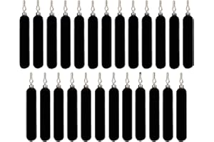 Reaction Tackle Lead Drop Shot Weights - Saltwater and Freshwater Fishing Sinkers - No Snag Skinny Pencil Shaped Lead Weight - Snagless Sinker Rig for Anglers