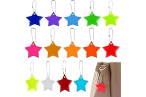 BFYHVP 14 Stück Reflektoren Anhänger, Reflektoren Kinder, Schlüsselanhänger Kinder,Reflektoren, Reflektor Anhänger, Reflektor, Reflektor Anhänger Kinder, Reflektor Kinder, Anhänger Kinder, Kinder Reflektoren