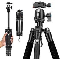 Treppiede Mini Per Smartphone E Fotocamera - Allungabile, Testa A Sfera 360°, Per Vlog E Viaggi - Foto 8