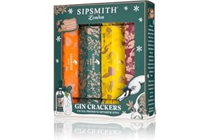 Sipsmith Gin Christmas Crackers (4x5cl)