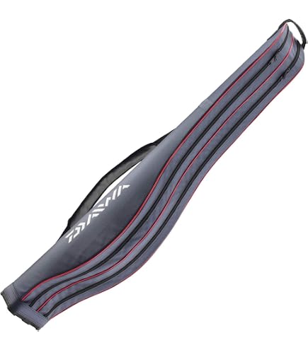 Savage Gear Sac à Cannes Double – Protection Rembourrée, Bandoulière Réglable, 120 Cm