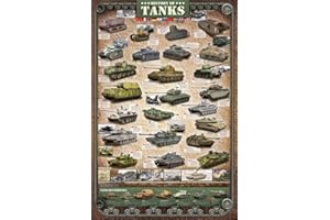 EMPIREPOSTER Empire Educational - Póster de Tanques históricos