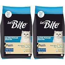 Let's Bite Active Persian Dry Adult Cat Food, 400g (Buy 1 Get 1