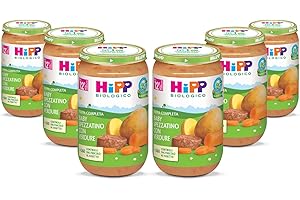HiPP Pappa Pronta Baby Spezzatino con Verdure - 6 confezioni da 250 g