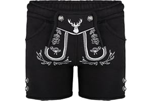 PAULGOS Kinder Trachten Jogginghose kurz JOK-KK2, in 2 Farben, Gr. 86-164