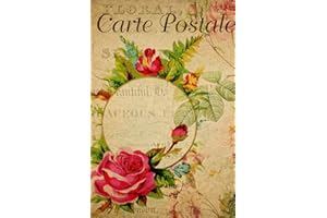 Carte Postale: Paris Vintage Postcard Journal - 120 Pages - 6"x 9" (Nice Little Book)