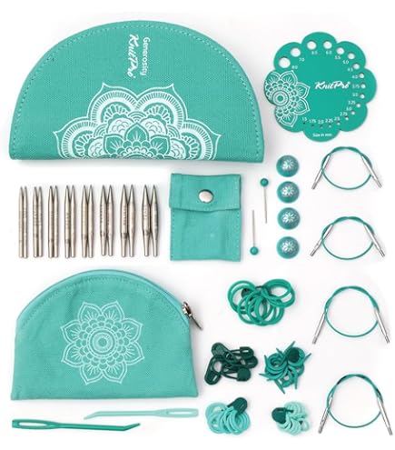 Knitter's Pride-Mindful Interchangeable Lace Needles Set 4"-Warmth Sizes 2.5/3mm To 15/10mm -KP250302 - View #10