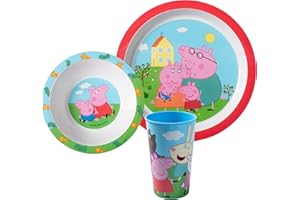P:OS Peppa Pig 3tlg. Frühstücksset