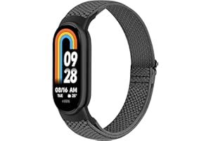 TumCez Cinturino Compatibile con Xiaomi Smart Band 10/Xiaomi Smart Band 9/Xiaomi Smart Band 8 Cinturino per Donna Uomo
