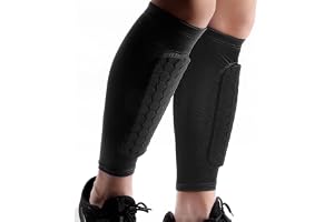 Noaxylic Fotbollsskorskydd, Antislida Benskyddsärmar, Elastische Fotbollsskydd, Skydd mot och Sår, för Unga, Pojkar och Flickor