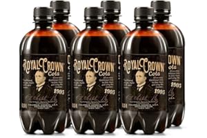Royal Crown Cola Classic Koffeinhaltiges Erfrischungsgetränk mit Rohzucker (6 x 0,5 Liter)