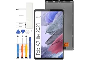 Arbilato Pantalla de repuesto para Samsung Galaxy Tab A7 Lite 2021 para tablet Samsung T220, pantalla LCD SM-T225, SM-T220, SM-T225N, piezas de reparación de montaje digitalizador (negro)