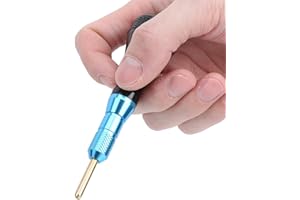 zhoul Estrattore elettronico per Freccette a Punta Rotta, Strumento per Rimuovere Freccette a Punta Morbida per Freccette elettroniche (Argento/Blu)(Blu)