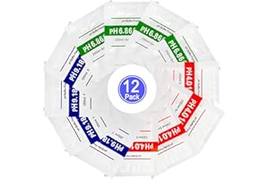 NYNELLY PH-Testmessgerät für pH-Pulver, pH-Kalibrierungspunkt, für pH-Wert, Kalibrierung, schnelle und genaue Kalibrierung des pH-Wertes von Wasser.