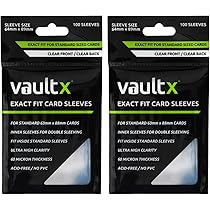 Vault X 4 Pocket Trading Card Zip Binder, 160 cards, Premium Exo