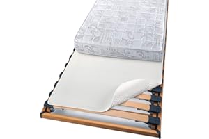 Beautissu Ochraniacz na materac Beautect podkładka pod materac, 100 x 200 cm, antypoślizgowa podkładka pod materac