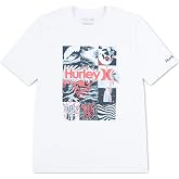 Hurley 89075 Camiseta Gr&aacute;fica Manga Corta Ni&ntilde;os (Pack de 1)
