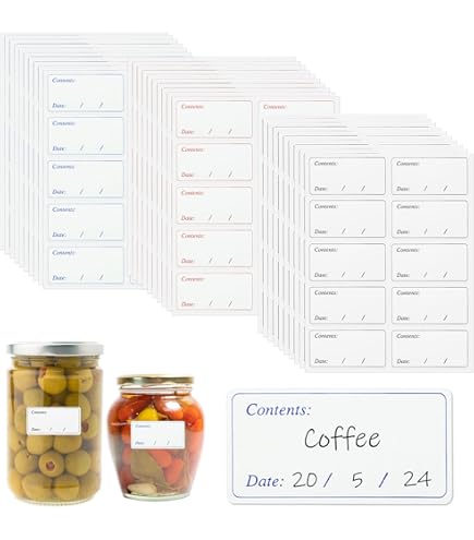 Lot De 500 étiquettes De Prix Autocollantes Bleues - 75 Mm X 100