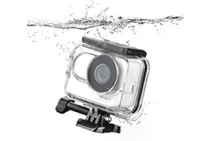 SEASKY Funda protectora impermeable para cámara de acción Insta360 Go 3, accesorios de buceo de profundidad de buceo de 60 m, funda protectora submarina