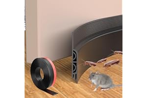 CUYSFEAD Draft Excluder for Doors,Self Adhesive Draught Excluder for Bottom of Door,Under Front Door Draft Excluder Sealing Strip,Door Draft Seal Stopper,Door Gap Draft Blocker (39 inch,Black)