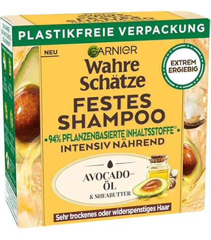 Lot De 3 Shampoings Garnier Avocat Et Beurre De Karité Pour Cheveux Secs - 250 Ml Chaque - Neuf