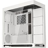 HAVN HS 420 Dual-Chamber ATX Orta Boy PC Kasa Beyaz | Hibrit Tasarım, 11x 140mm Fan Yuvası ve 3x 420mm Radyat&ouml;r Desteği, Simp