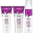 Not Your Mother's Curl Talk Frizz Control Sculpting Gel, Defining Cream, and Refreshing Curl Foam (3-Pack) - 6 fl oz - Formulated with Rice Curl Complex - For All Curly Hair Types