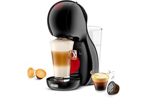 De'Longhi Nescafé Dolce Gusto Piccolo XS EDG 210.B ekspres do kapsułek (do gorących i zimnych napojów, ciśnienie pompy 15 bar, ręczne dozowanie wody), kolor czarny