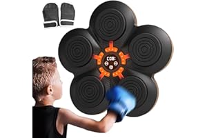 Shuangliao Wandmontierte Boxmaschine, Music Boxing Machine Für Erwachsene Und Kinder, Bluetooths Smart Music Boxing Machine, Augenreaktion Und Koordination Boxgeräte Für Kinder Und Erwachsene