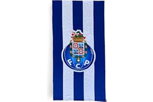 XGAGHB FC Porto Handtuch mit Wappenstreifen, 180 x 90 cm