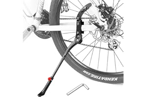 LURICO Cavalletto Bici MTB, Cavalletto MTB, Cavalletto per MTB 26, Cavalletto per Bicicletta MTB, per 26"- 29" MTB Bici da Strada Biciclette Pieghevoli, Regolabile, con Piedino in Gomma Antiscivolo