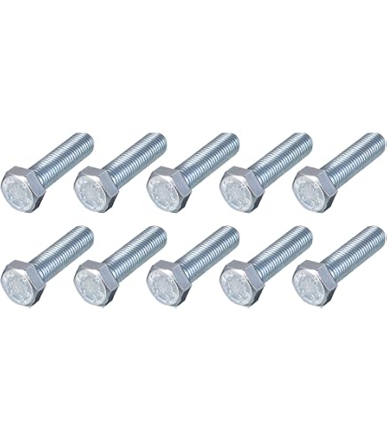 M12-1.5 Class 10.9 Hex Flange Screws – Phosphate & Oil Finish, Choose Length & Quantity, Metric Frame Bolts