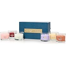 6 Candele Profumate Yankee Candle Votive - Miscela Soia, Regalo Donna - Foto 8