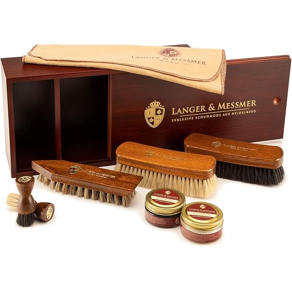 Langer & Messmer 2 Piece Applicator Horsehair Brush Set, 8,95