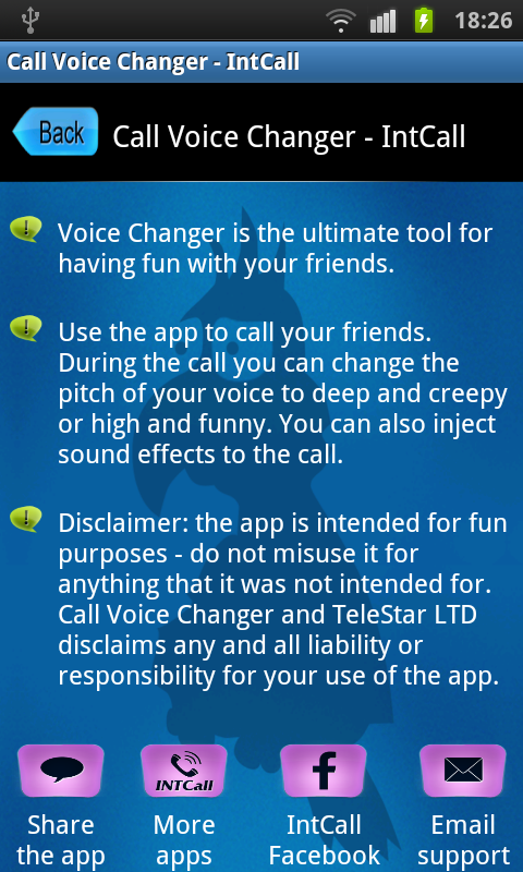 Call Voice Changer Intcall Amazon De Apps Spiele