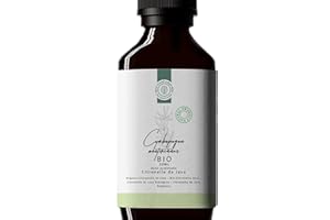 BEAU CLICHÉ 50ml Olio Essenziale di Citronella BIO - 100% Puro e Biologico - Ottimo per Diffusore, Creazione di Saponi, Candele, Cera Profumata, Cosmetici, Spray - Repellente Naturale anti Zanzare