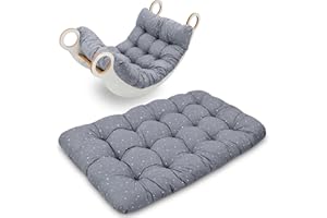 TOTSY BABY Matelas de sol enfant 60x120 cm - bébé coussin doux en coton pour arche d'escalade et jouet Montessori - tapis d'eveil bebe et pour coin lecture Oeko-Tex Galaxie